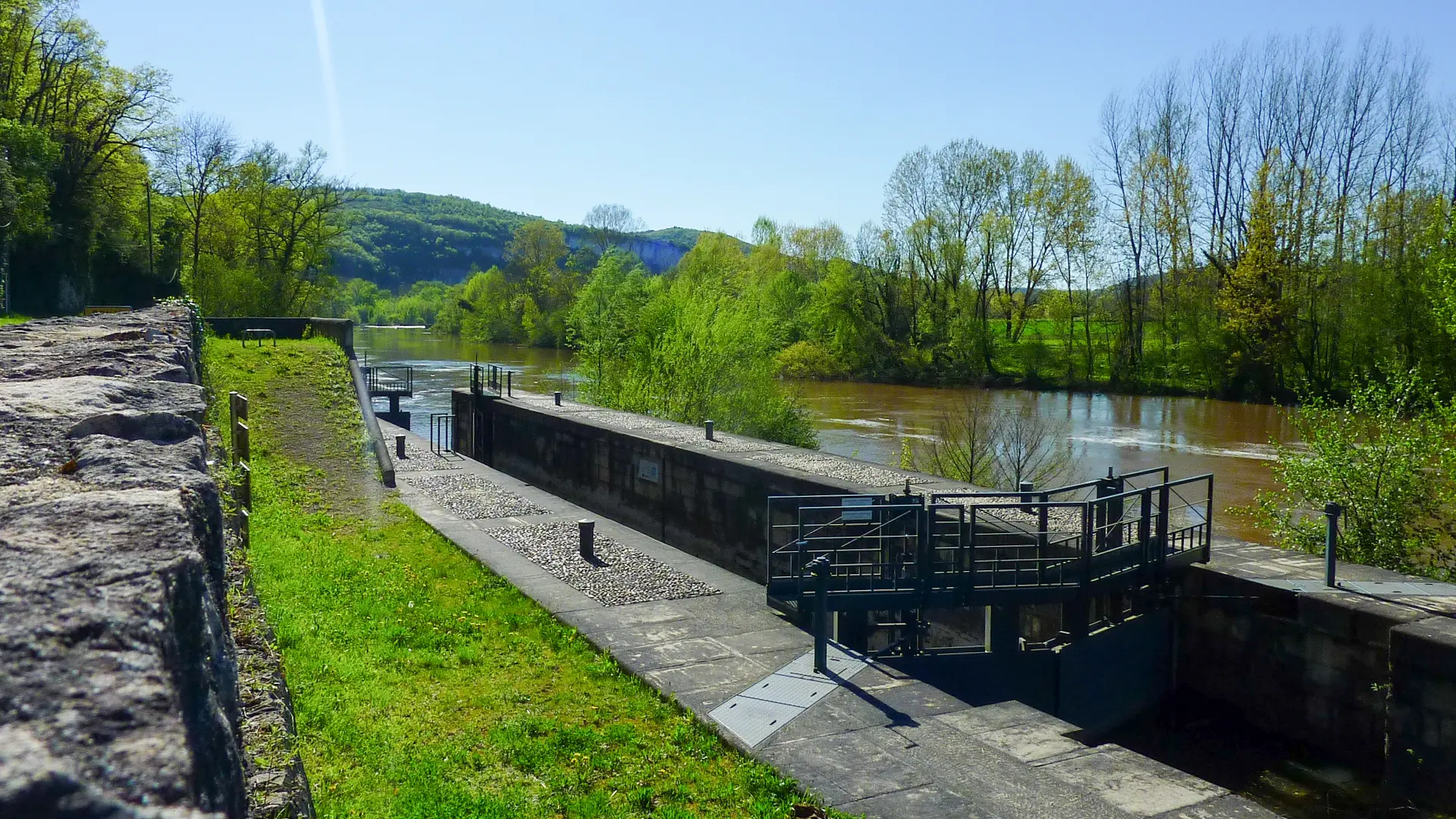 Canteduc - Ecluse de St Martin Labouval © Lot Tourisme - C. Sanchez