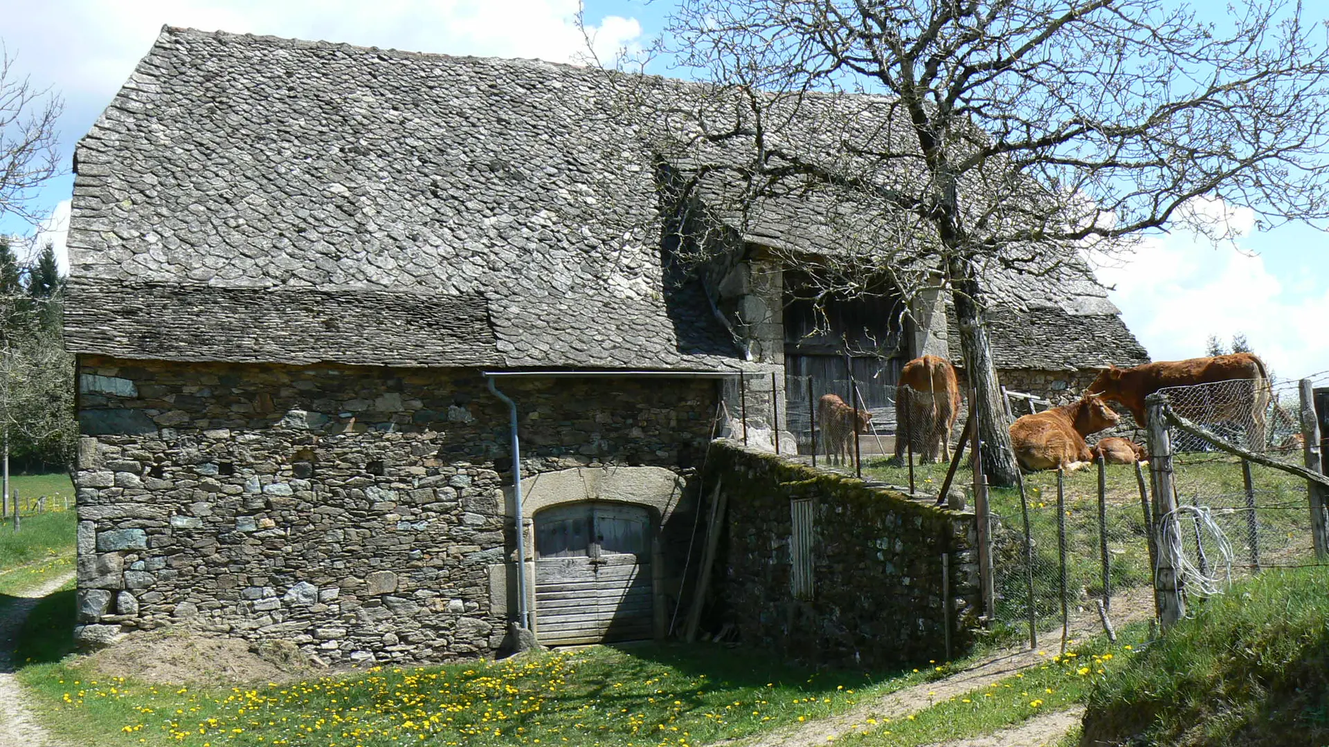 Cahus grange - circuit la boucle du ségala