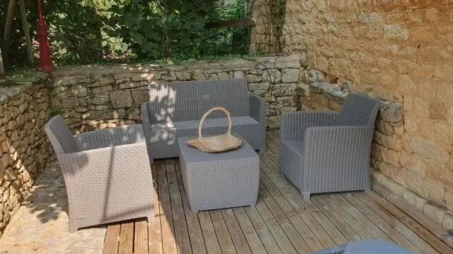 Château de Masclat - terrasse