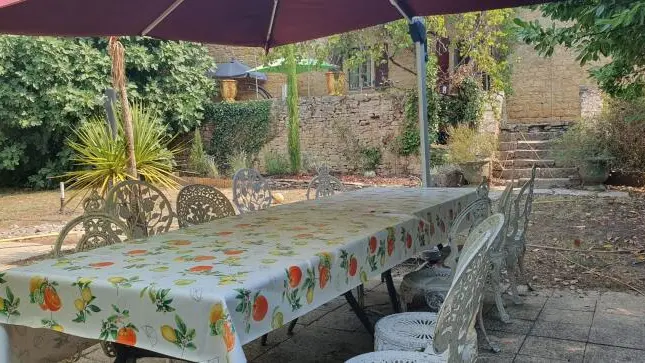 Château de Masclat - coin repas