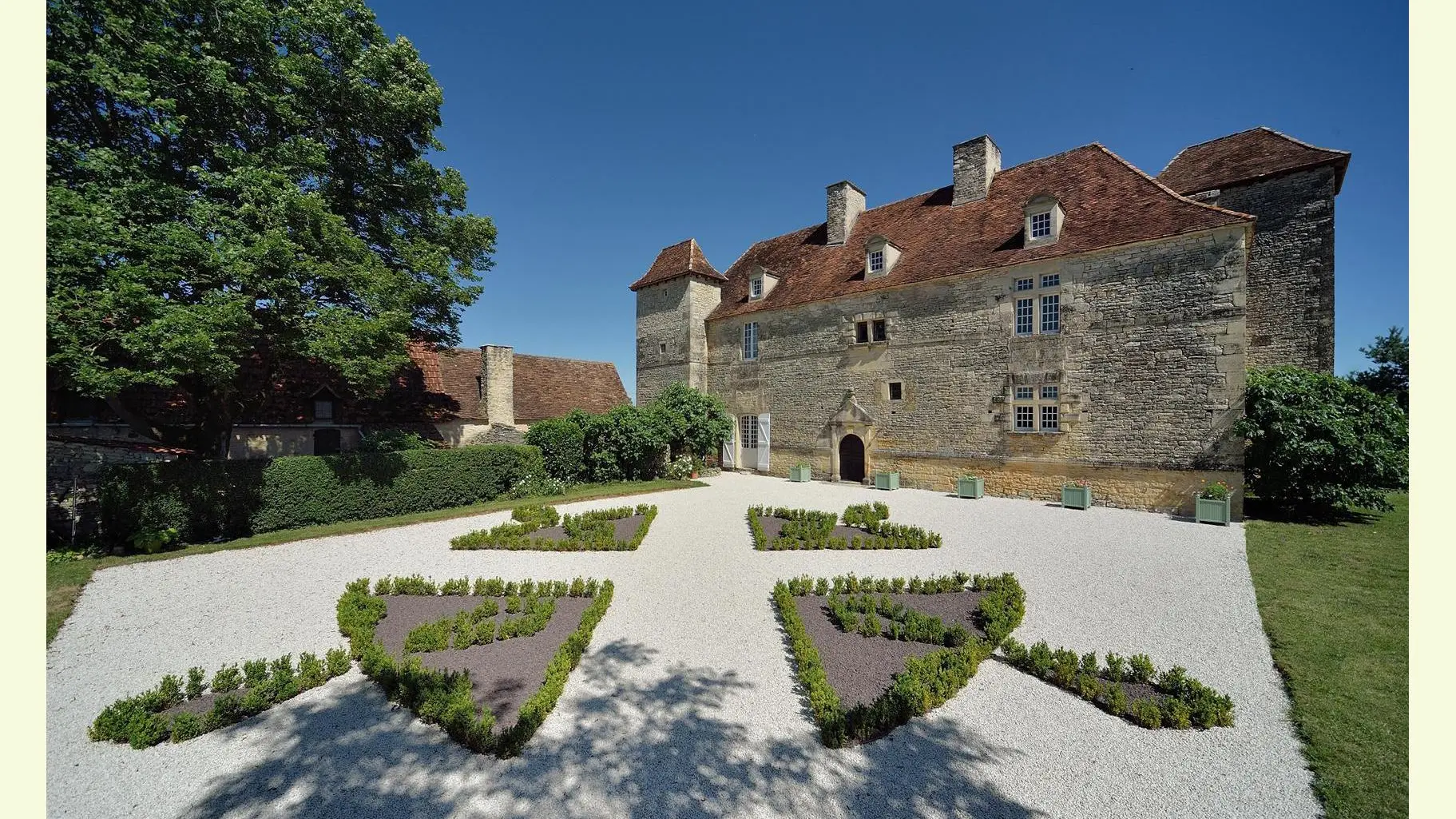 Château de Lantis - Jardin renaissance