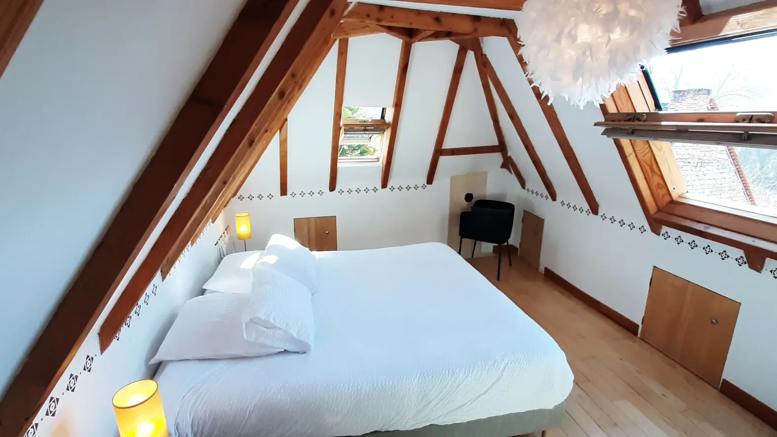 Chambre côté piscine