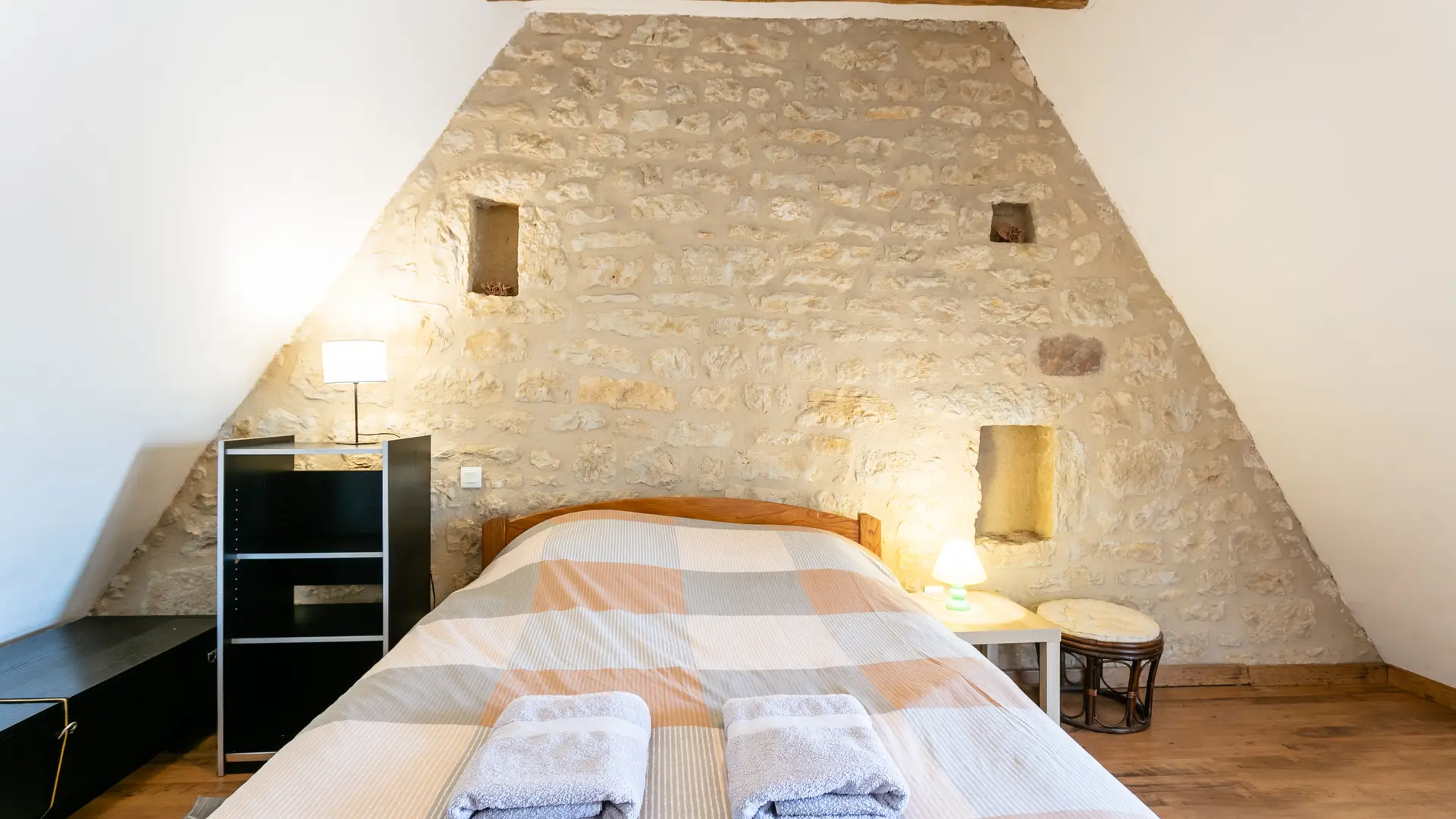 Chambre lit double étage