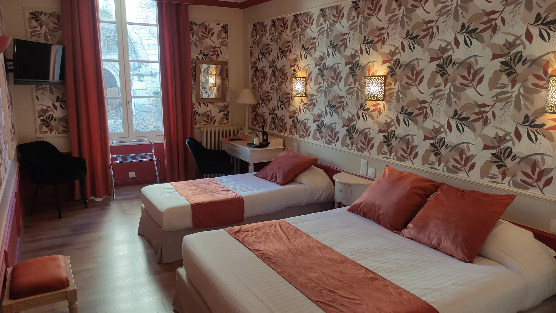 Chambre triple confort