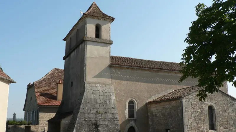 Lentillac du Causse : L'église Saint-Pierre-ès-Liens