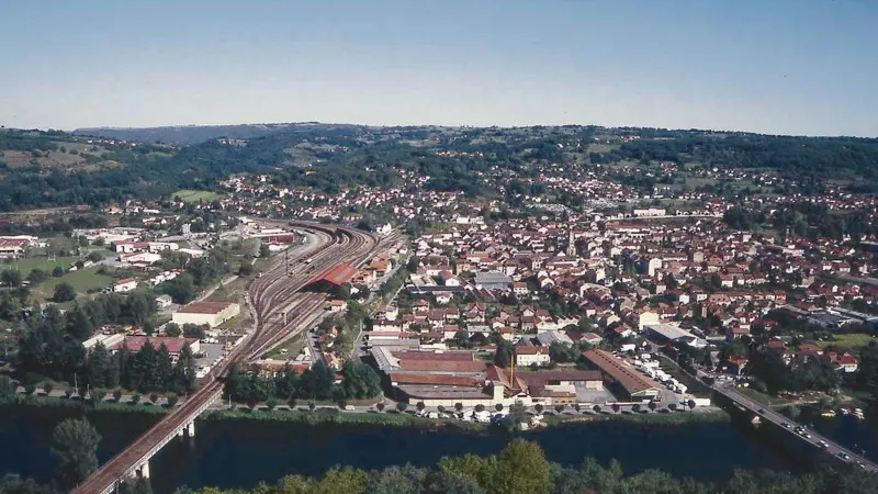 Capdenac Gare : Vue Panoramique