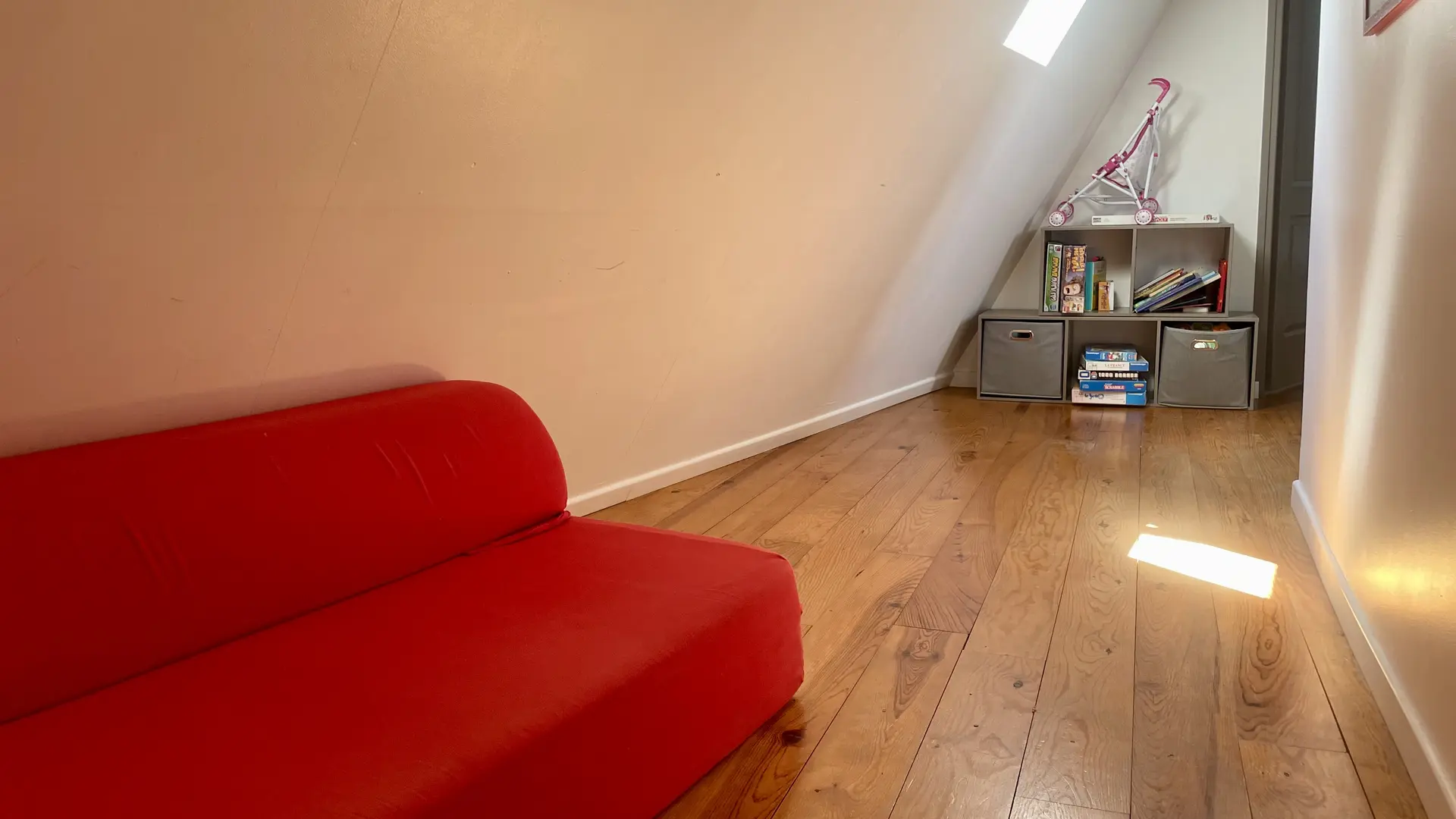 Coin jeux et lecture