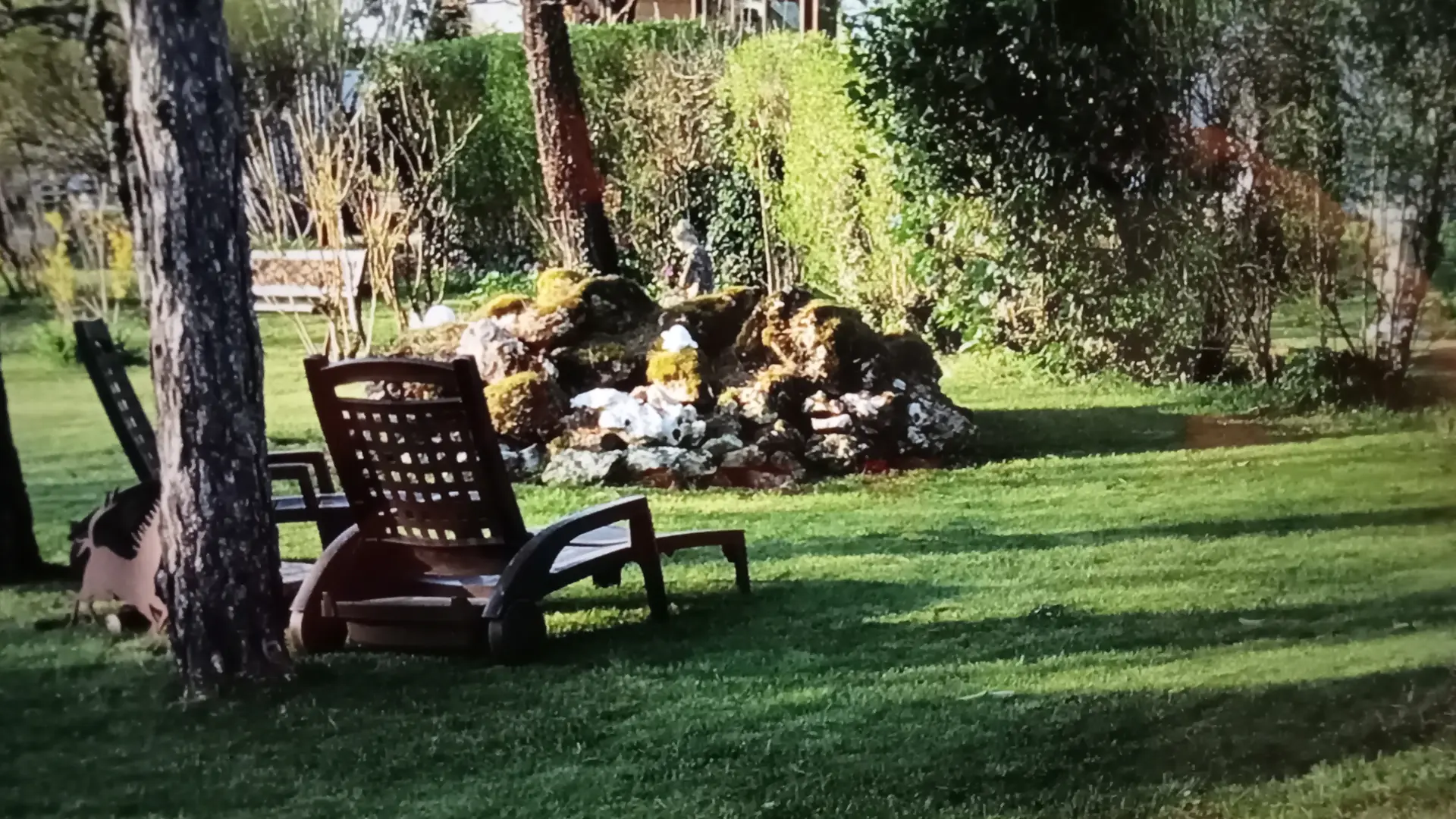 Coté entrée rocher