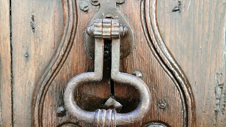 L'entrée du Clos Rodolphe par la rue Sainte Catherine