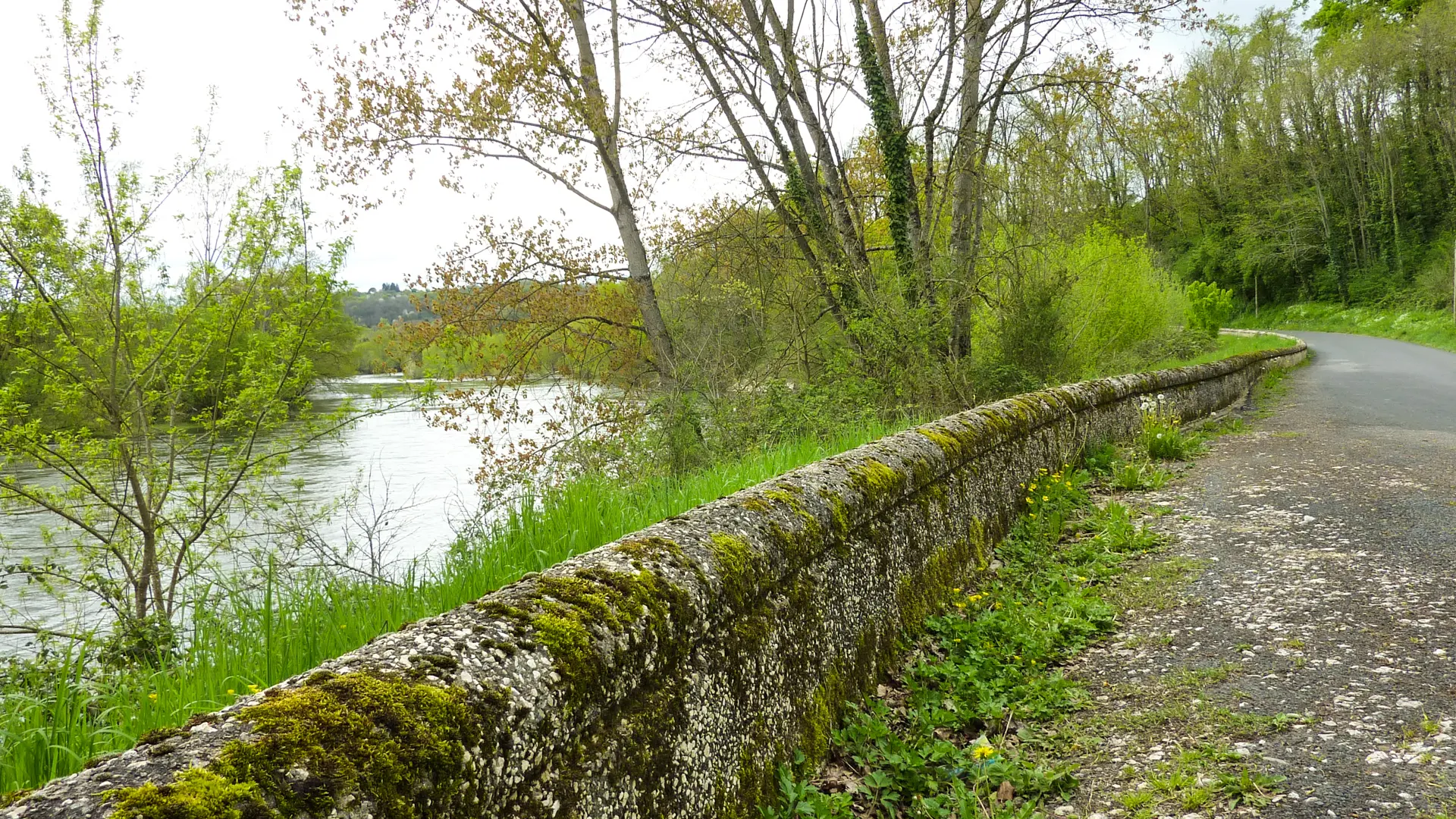 Creysse - Balade sur les berges de la Dordogne © Lot Tourisme - C. Sanchez