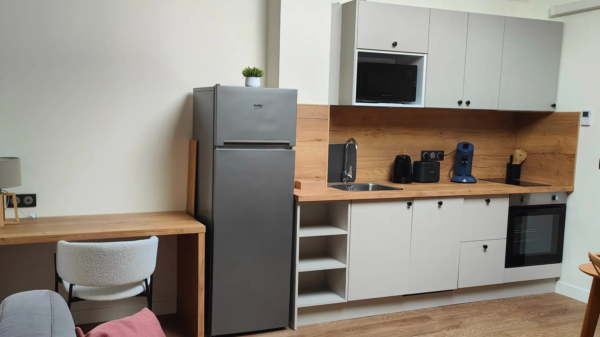 Cuisine Appart'thotel  la brume2