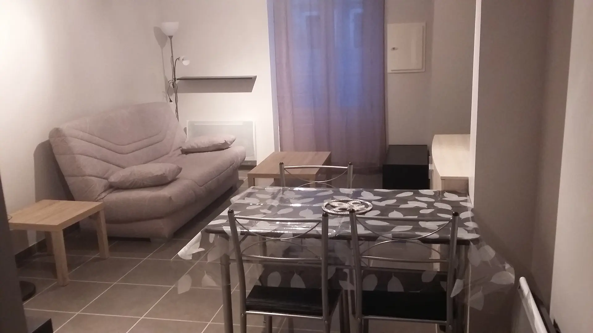 Cuisine ouverte sur salon