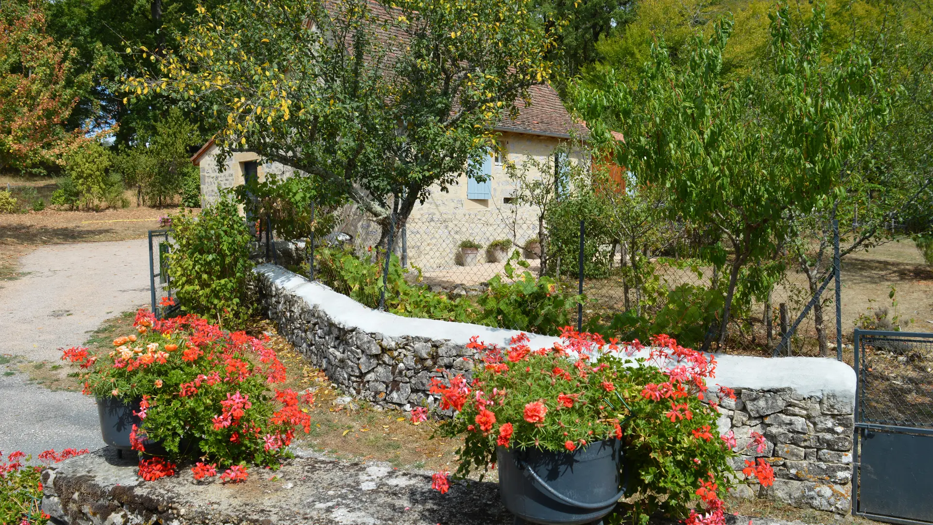 Arrivée au gîte