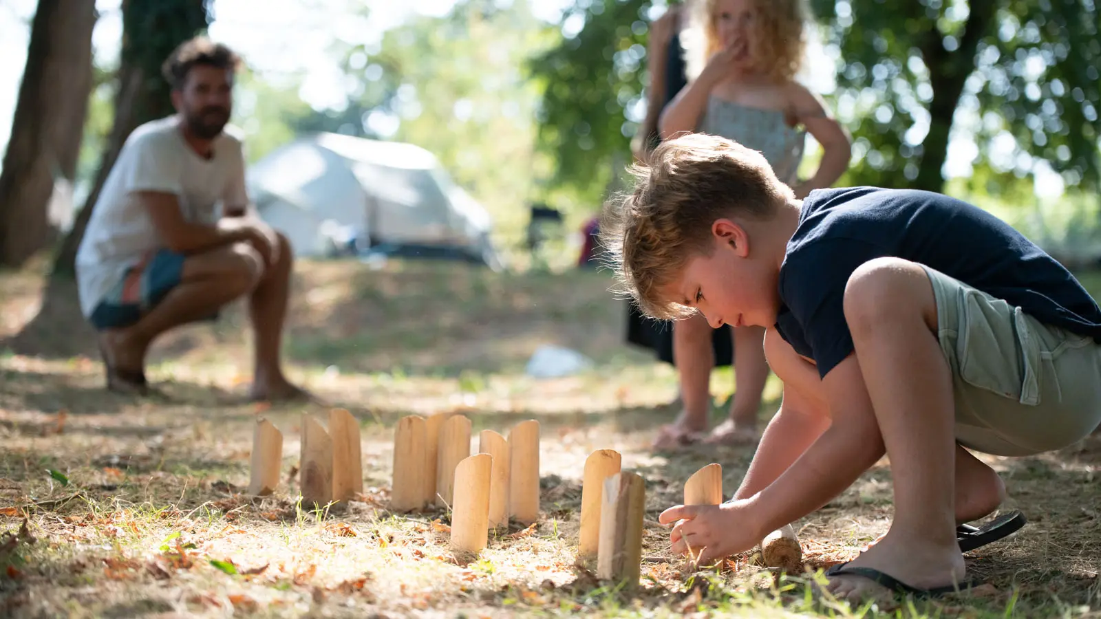 jeu plein air camping village du port