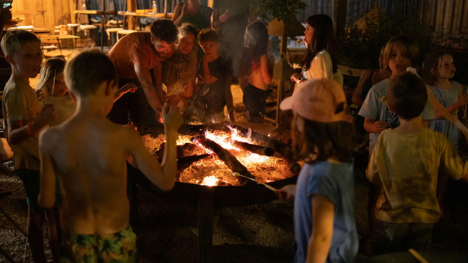 soirée chamallow camping village du port