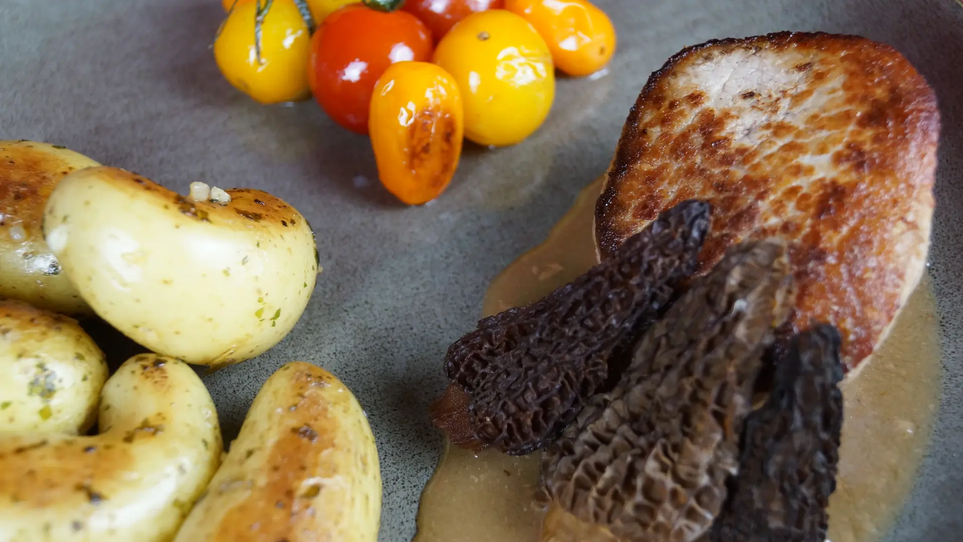 sauté de veau aux morilles