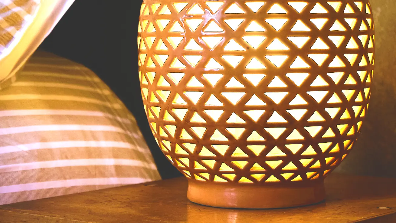 Lumière de pot de miel