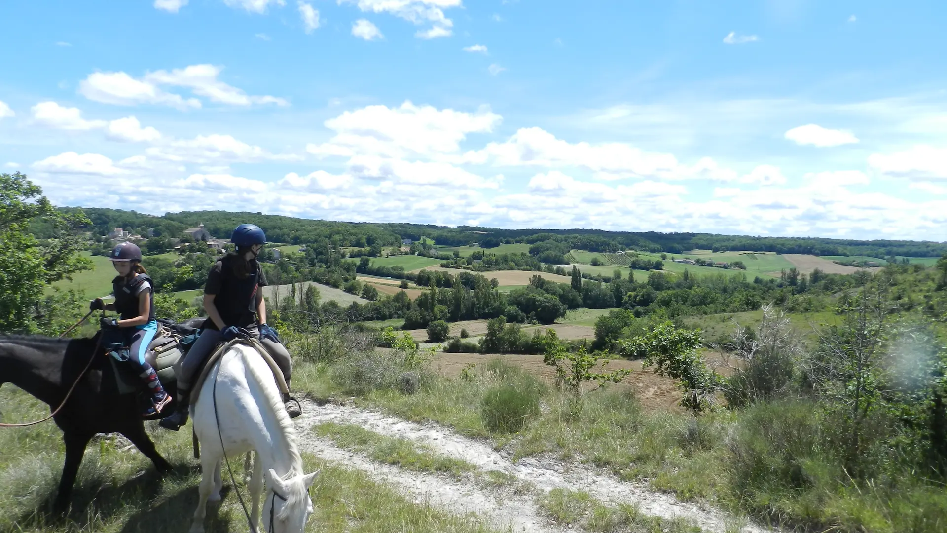 Vue sur le Quercy Blanc
