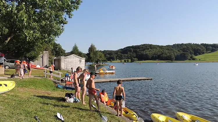 Plage de Sénaillac Lac du Tolerme