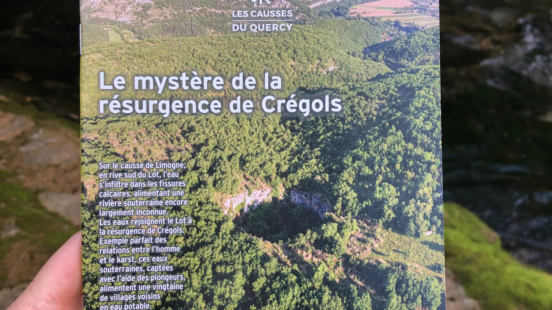 Découverte du sentier karstique de Crégols
