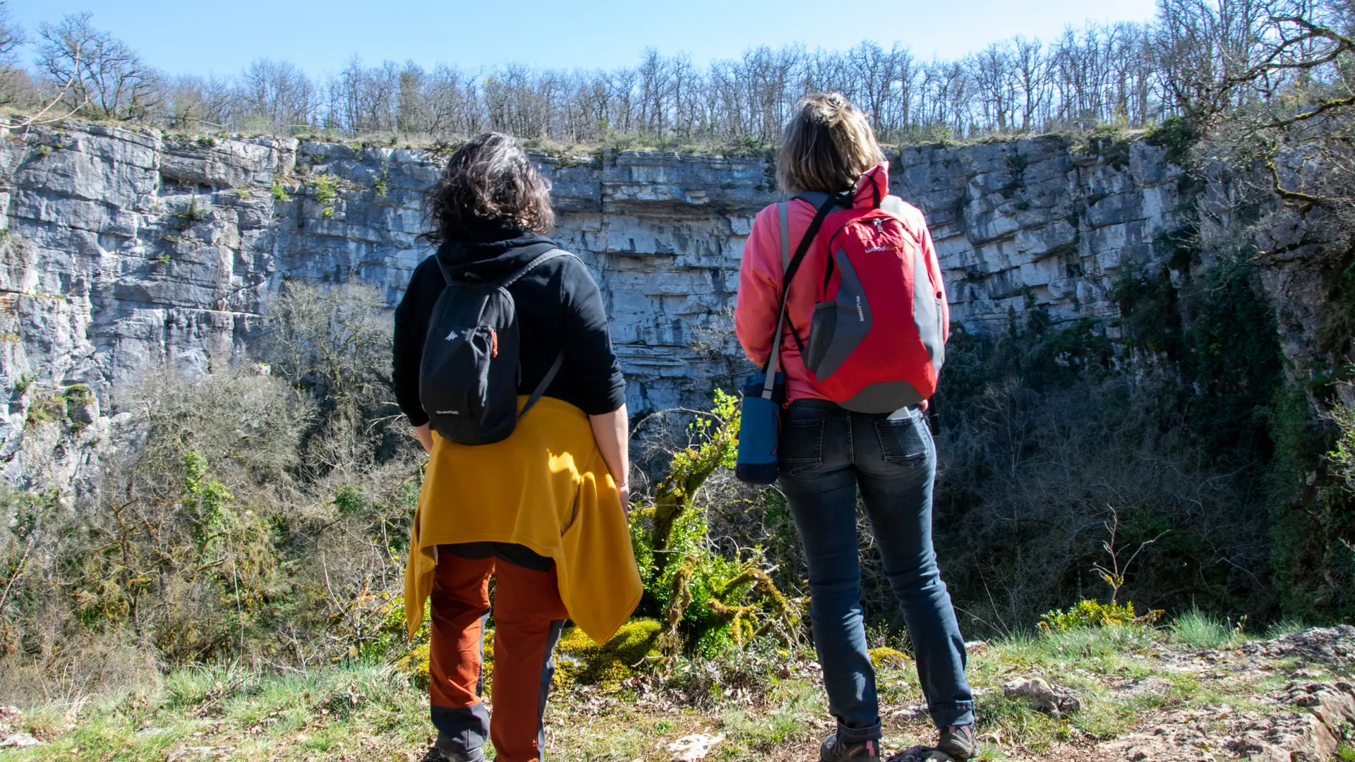 Découverte de l'igue de Crégols