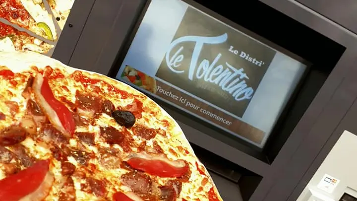 Distributeur à pizzas