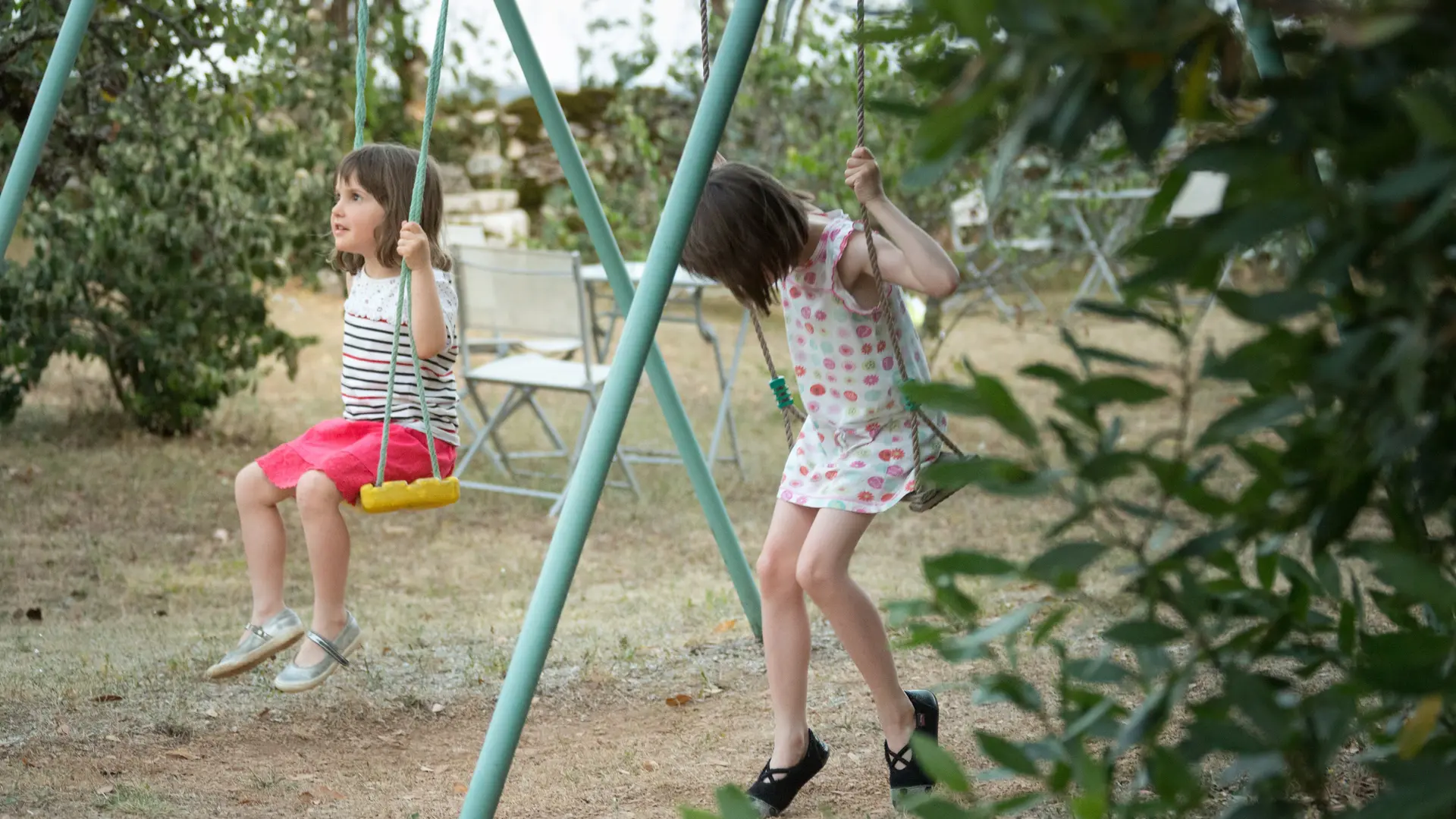 la balançoire des enfants