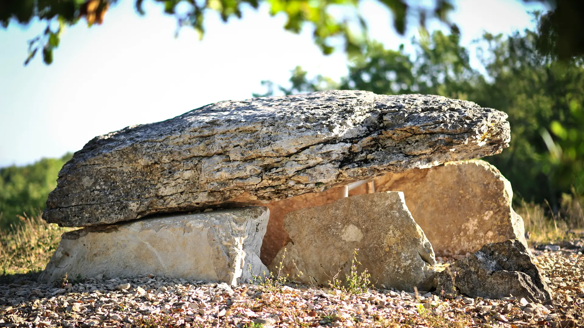 Gréalou - Dolmen de Pech Laglaire