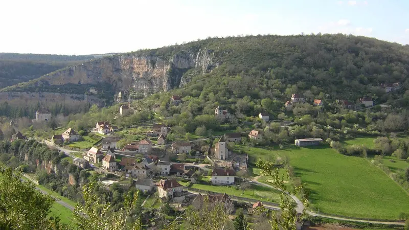 Vue sur la Vallée du Célé