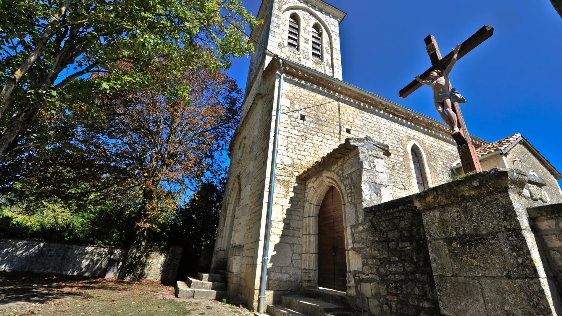 Eglise Sant-Pierre de Rouillac à Montcuq