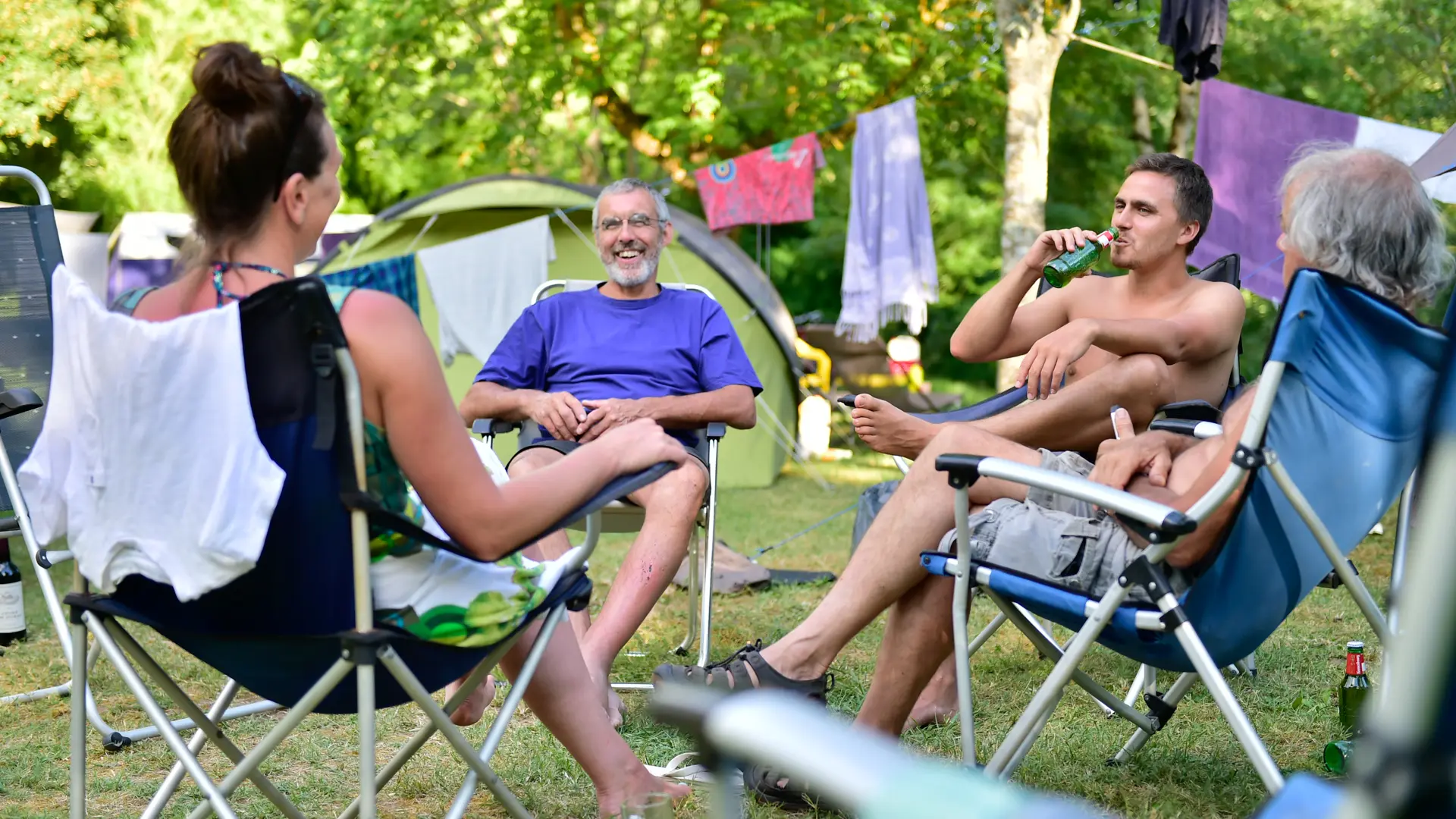 En camping aux Cournoulises_08 © Lot Tourisme - C. ORY