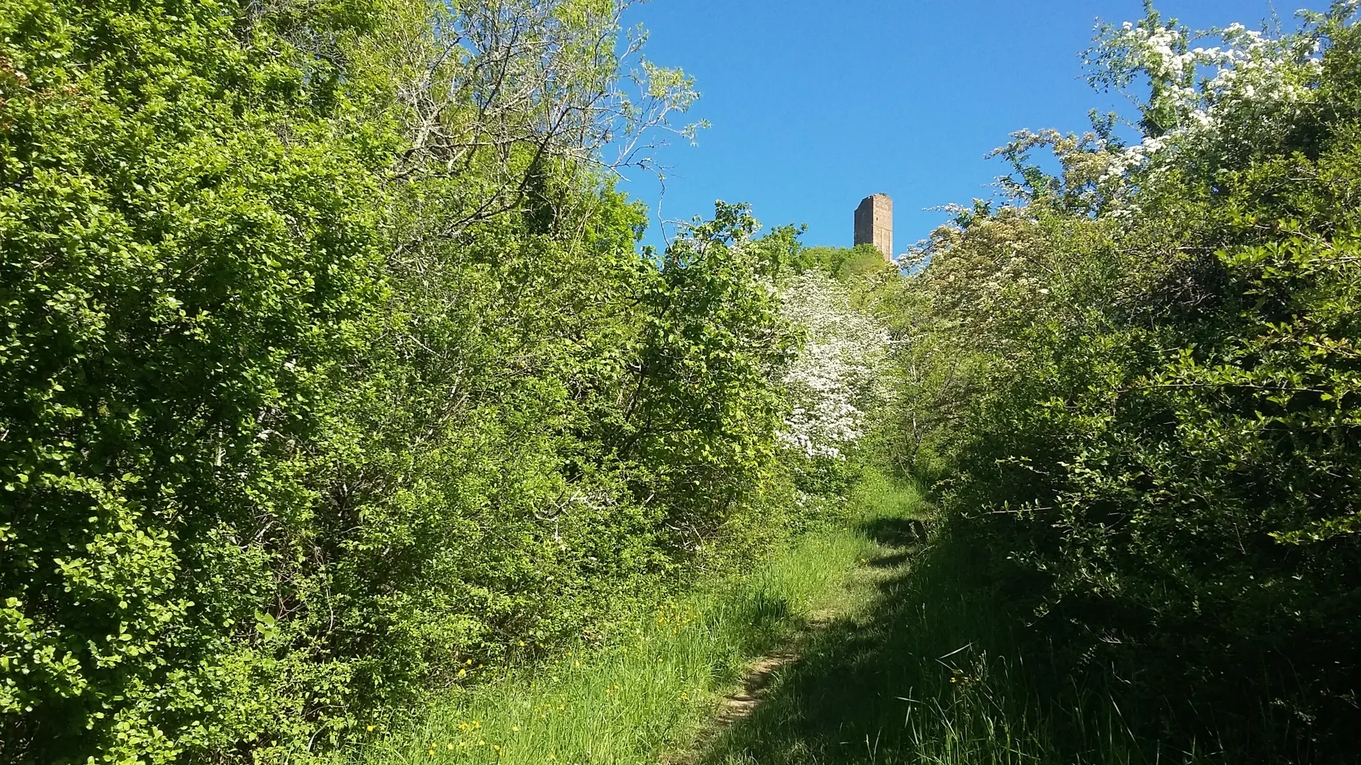 En chemin vers les Tours de Saint-Laurent_01 © Lot Tourisme - A. Leconte