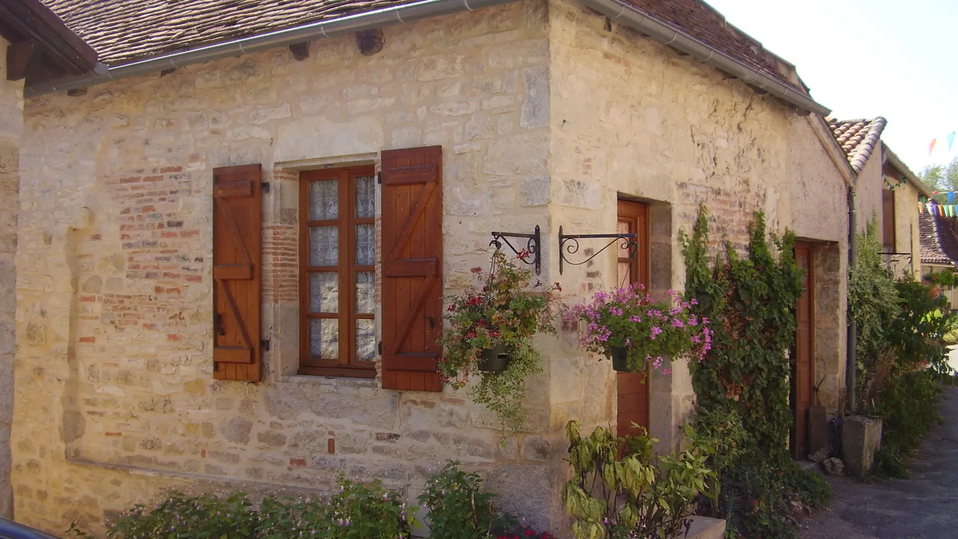 Entrée Gîte Boissières