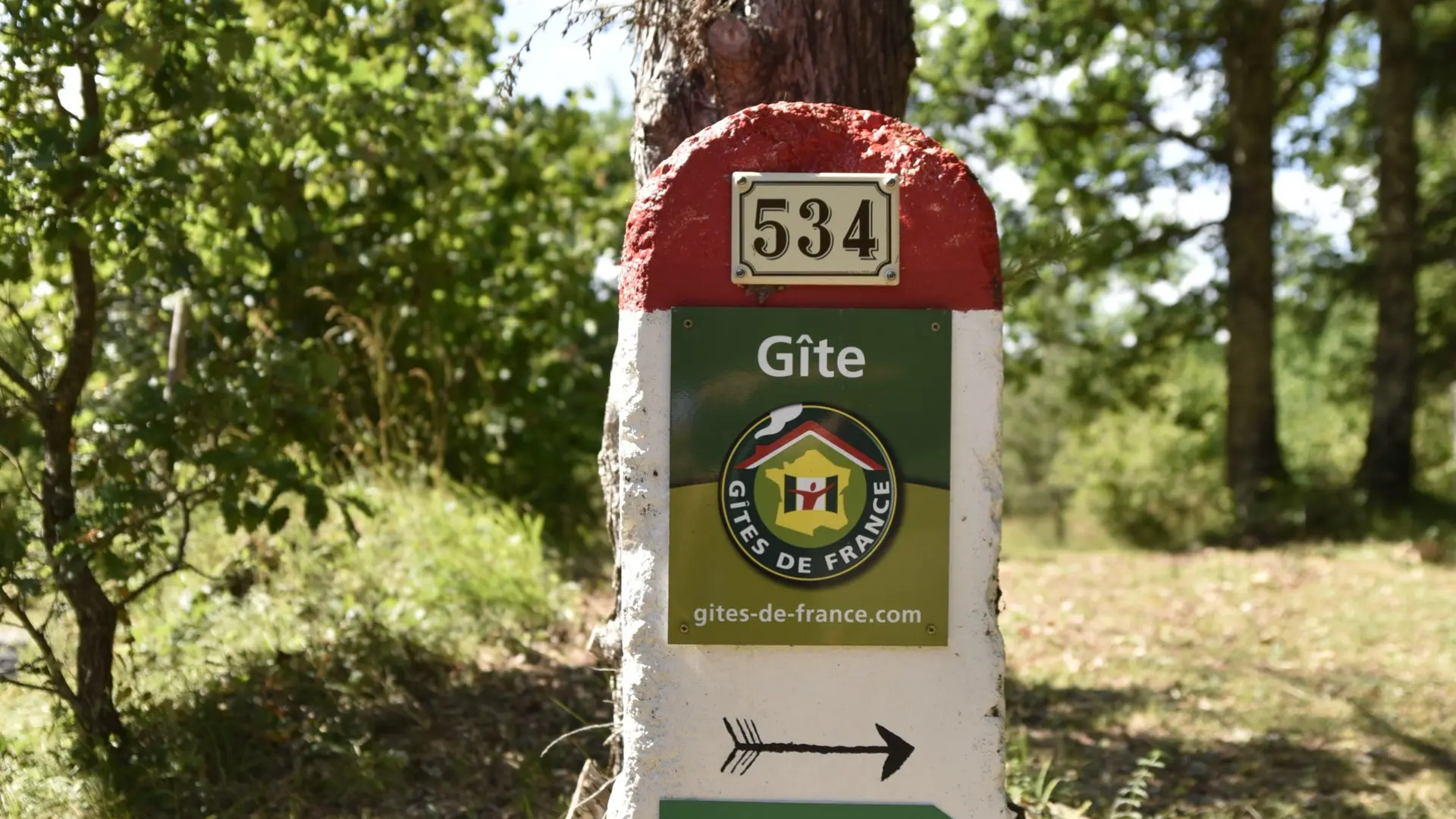 Entrée du gîte