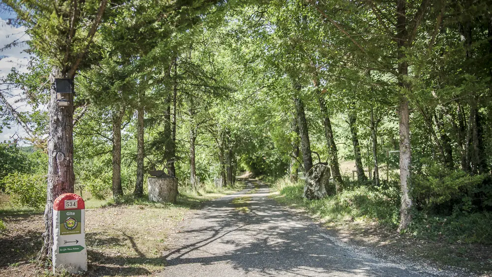 Entrée du gîte