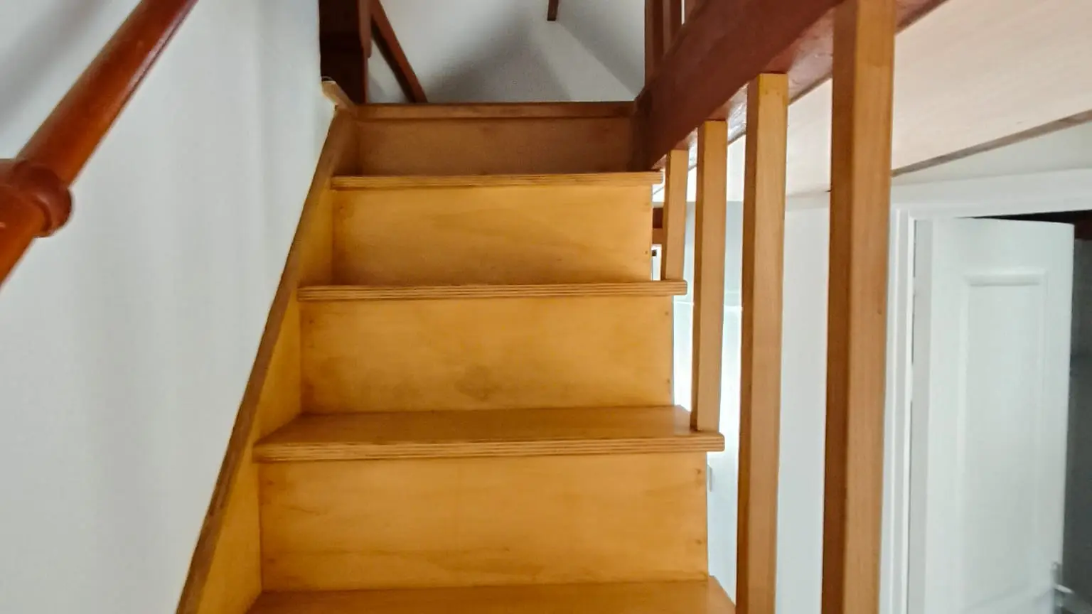 Escalier en bois