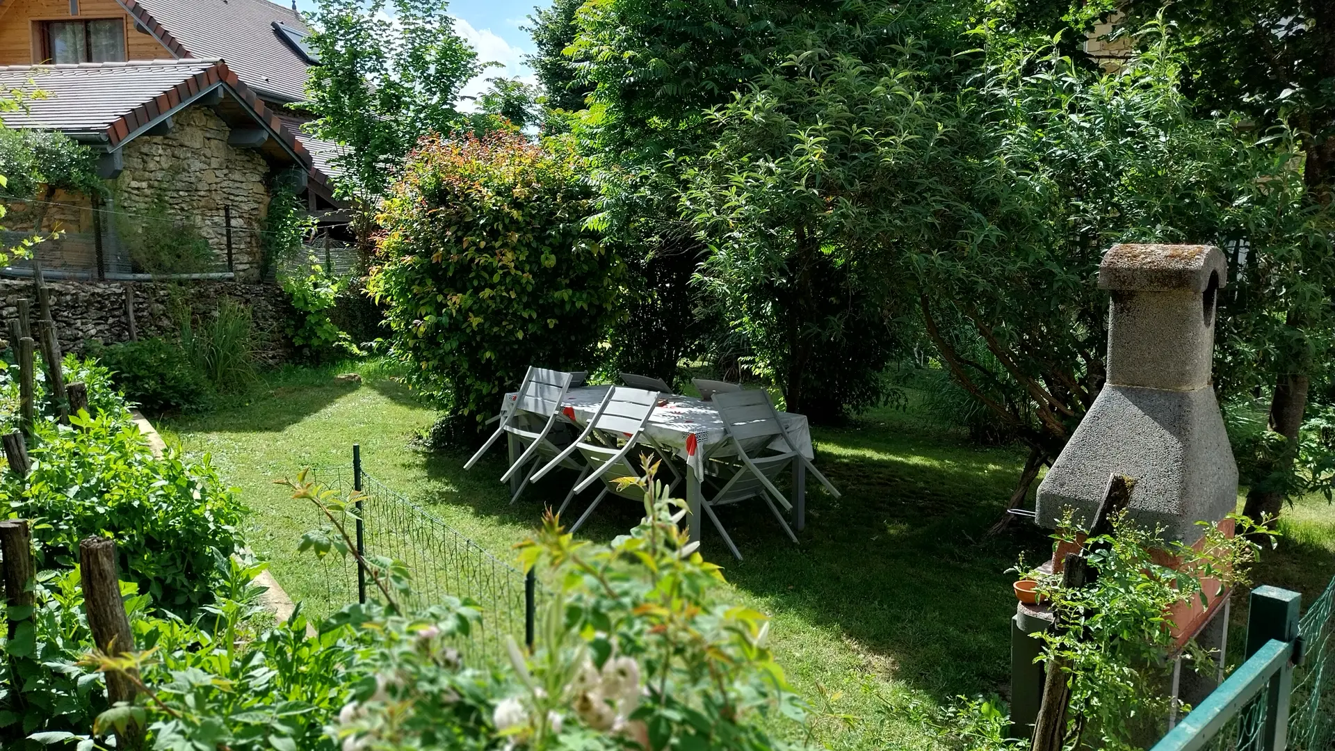 Espace barbecue