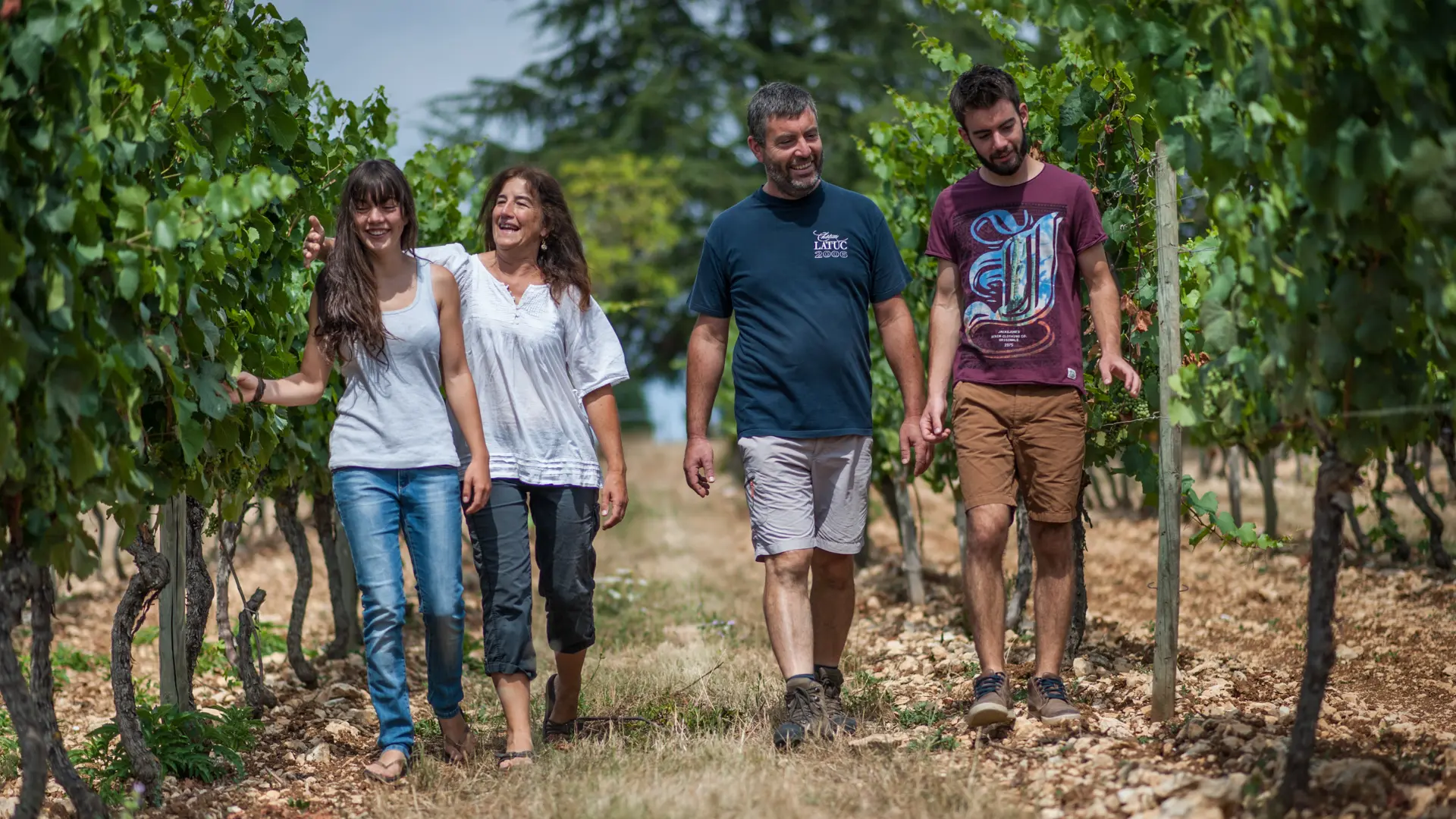 Famille Meyan - Château Latuc © Lot Tourisme - C. ORY