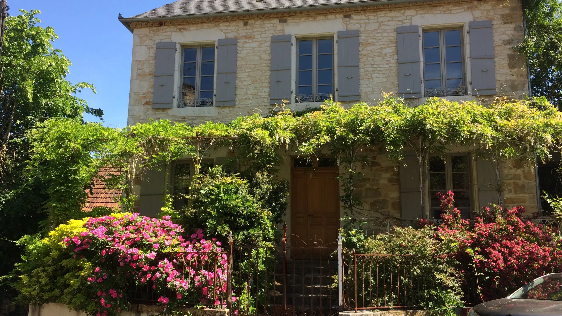 La Terrasse -Carennac-façade