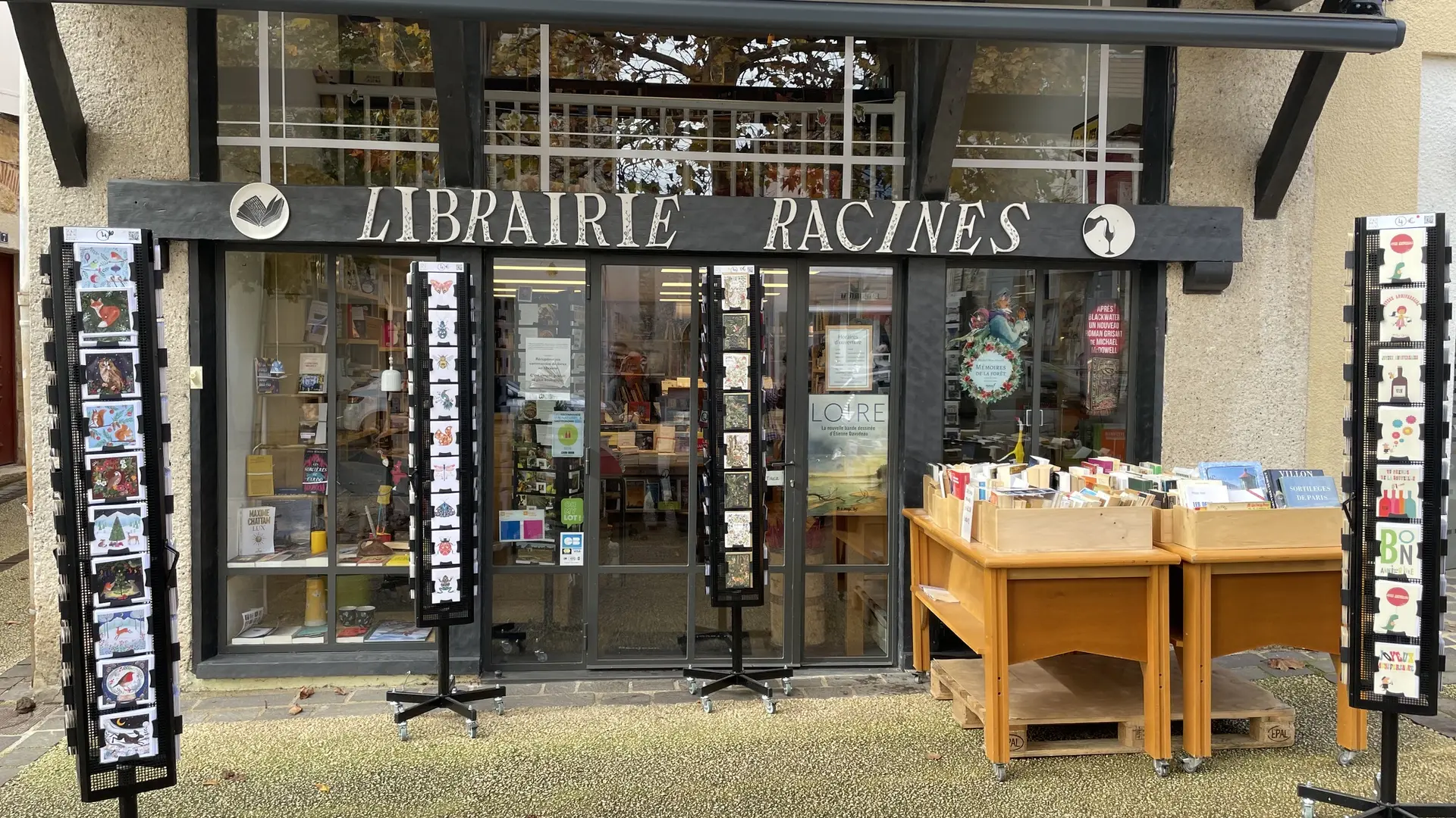 Façade de la boutique