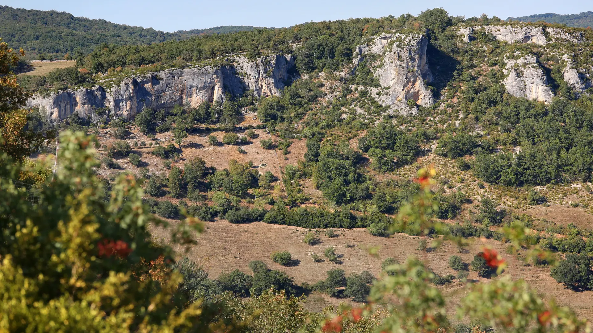 Falaises de Cajarc - ©Jérôme Morel