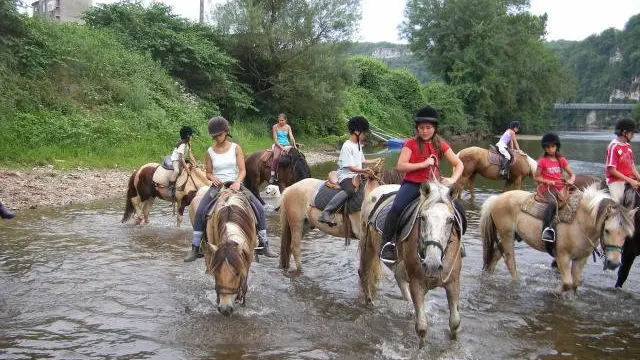 Ferme équestre cheval rando - Creysse