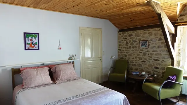 Camping les Teuillères Sousceyrac-en Quercy-chambre