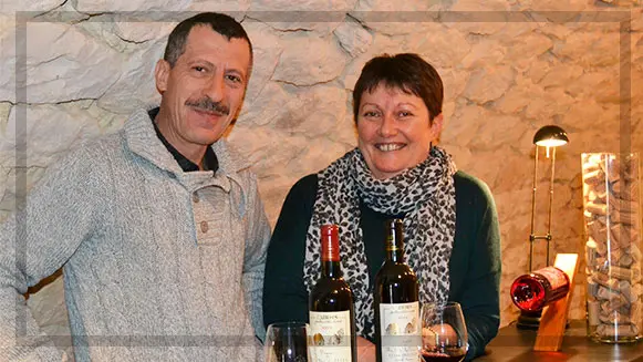 Francis et Martine Pouderoux - Domaine des Trois Cazelles