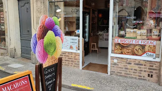 Glaces à Figeac