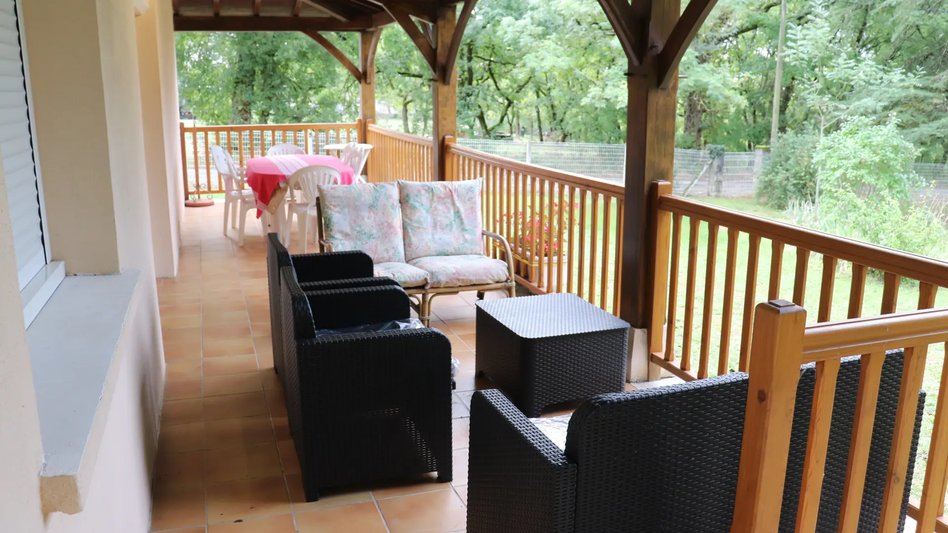 Gîte Chez Jeanne - terrasse