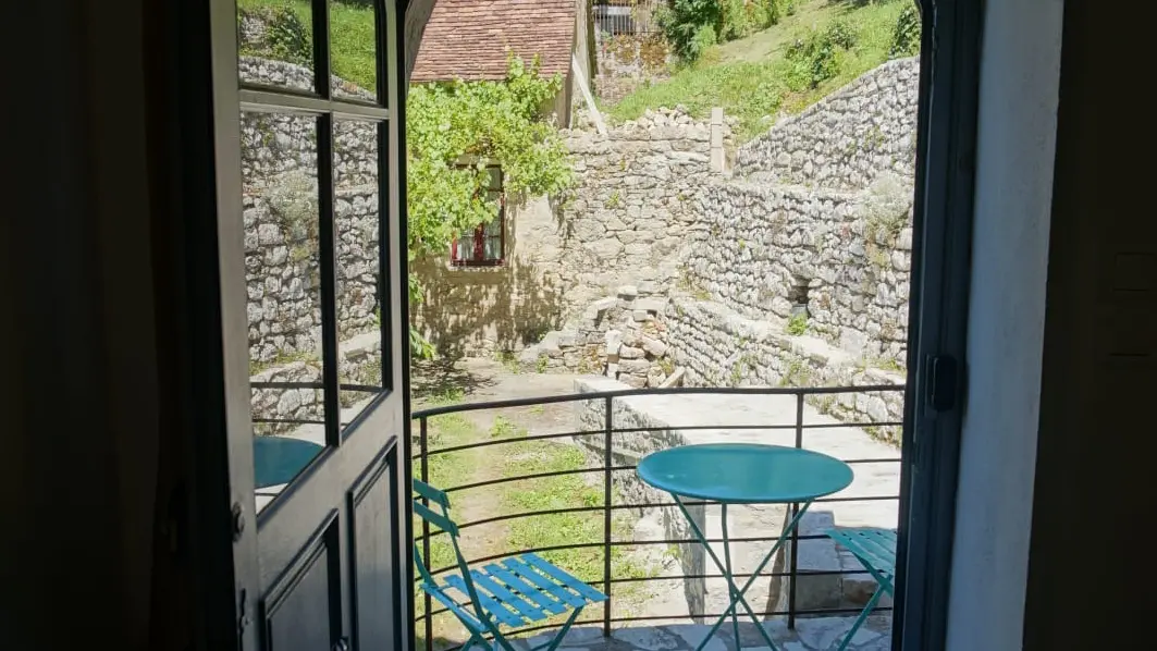 Gîte Tourneur vue terrasse