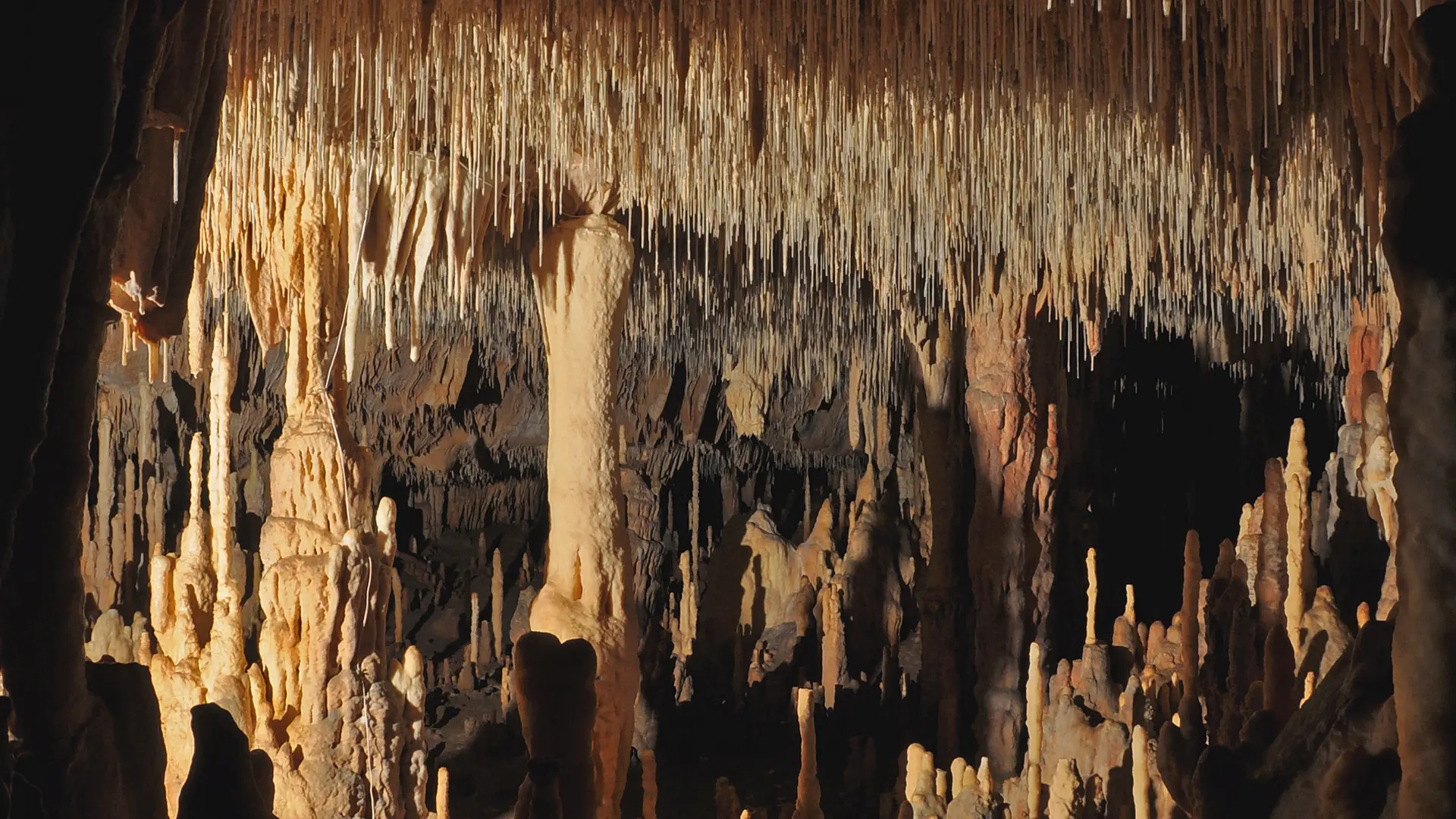 Grottes de cougnac - Gourdon - concretions et piliers