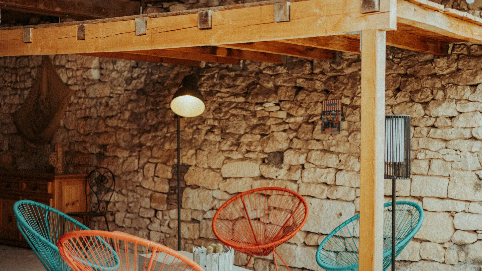 La terrasse commune