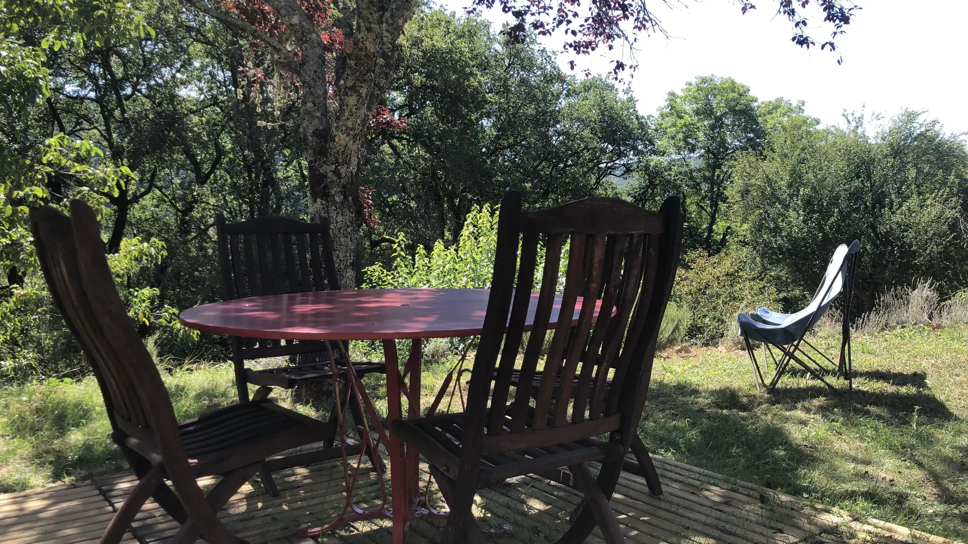 Les carres bleus-terrasse privée